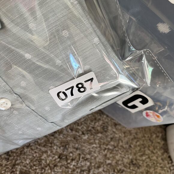 Bonobos Shirt Mens Large Sage Green Slim Fit Button Down Long Sleeve Stretch - Picture 8 of 8